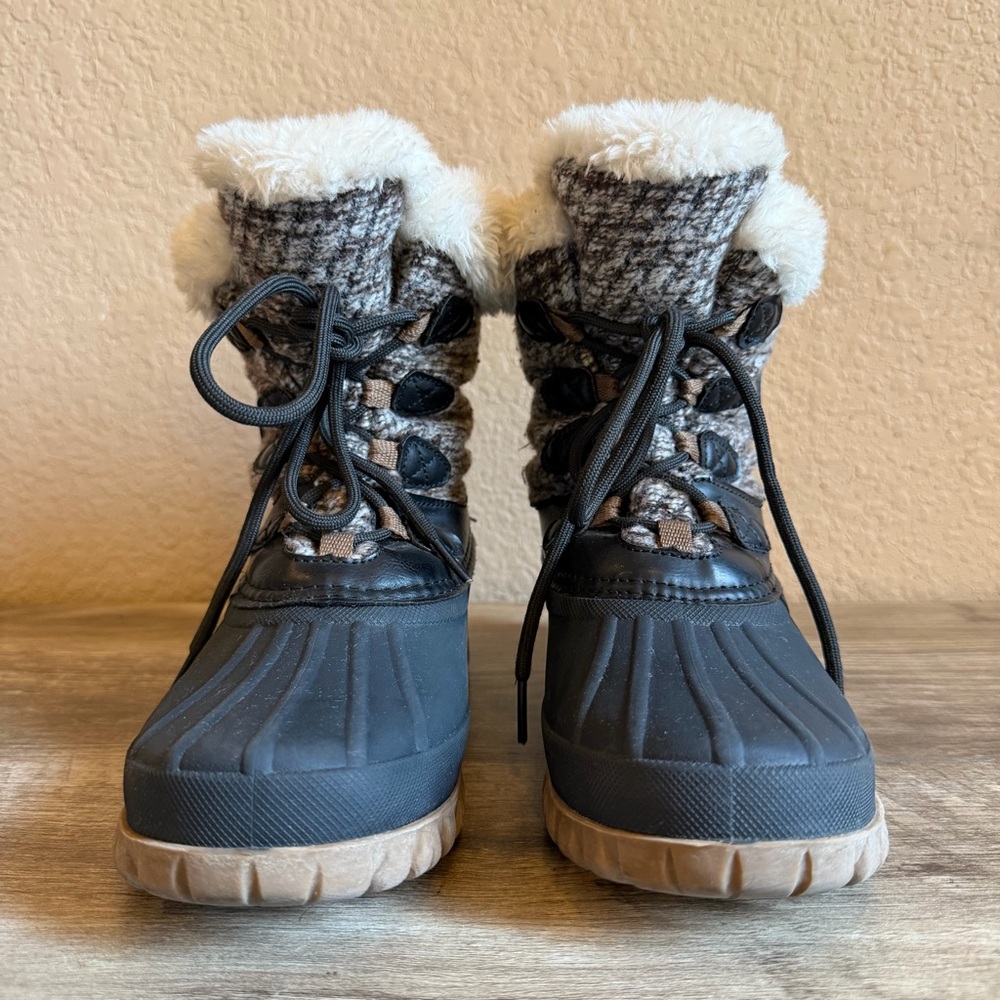 Storm by Cougar Cabin Waterproof Winter Boots Women’s Size 7 Faux Fur - Picture 4 of 11